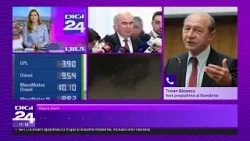 Băsescu: PSD vrea să arate că apără populația, încercând să facă uitat că Ciolacu a distrus bugetul