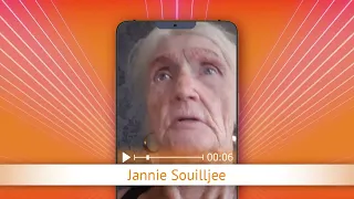TV Oranje app video message - Jannie Souilljee