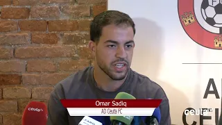 Omar Sadik, AD Ceuta FC's new forward