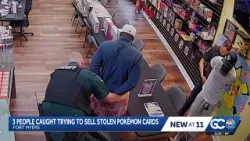3 men accused of stealing $10K worth of Pokémon cards arrested in Florida