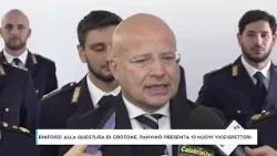RINFORZI ALLA QUESTURA DI CROTONE, PANVINO PRESENTA 13 NUOVI VICEISPETTORI