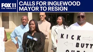 Inglewood community leaders call on Mayor Butts to resign