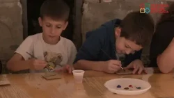 Kreativna radionica za decu u Padini: magneti u znaku velikog jubileja