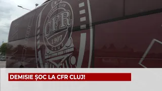 DEMISIE ȘOC LA CFR CLUJ!