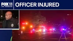 Pasadena shootout ends with suspect dead, cop hurt | FOX 11 LA