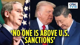 Scott Bessent Warns China: ‘NO ONE IS ABOVE US SANCTIONS’ In Iran Crackdown | Trump Iran War | N18G