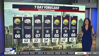 Spotty showers for Pride weekend | FOX 13 Seattle