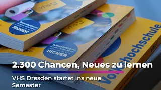 VHS Dresden: 2,300 Courses and the Theme of "SECURITY"