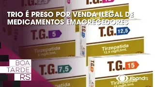 Trio arrested for illegal sale of weight-loss drugs