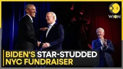 US Elections 2024: President Biden holds record breaking NYC fundraiser with Clinton & Obama | WION