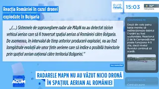 MApN: „Nu am detectat niciun obiect care să fi traversat România spre Bulgaria”