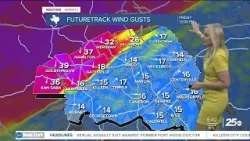 Приближается холодный фронт, приносящий больше ветра, чем моросящего дождя.