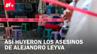 Oaxaca Prosecutor's Office reveals escape route of Alejandro Leyva's alleged killers
