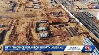 Meta announced expansion in North Louisiana