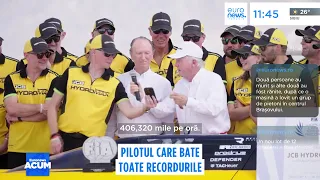Peste 650 de km/h. Record mondial de viteză pentru o mașină cu hidrogen, stabilit de Andy Green