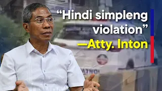 Atty. Inton: Pagdaan ni Torre sa EDSA Busway, “Hindi simpleng violation”