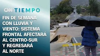 Fin de semana de lluvia y viento en el centro-sur: El domingo las precipitaciones volverán al norte