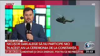 Why Nicușor Dan is not attending Navy Day again this year