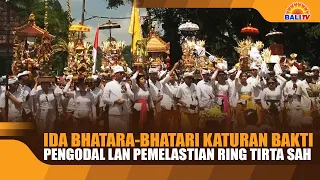 IDA BHATARA-BHATARI OFFERING RITES AND PURIFICATION CEREMONY AT TIRTA SAH