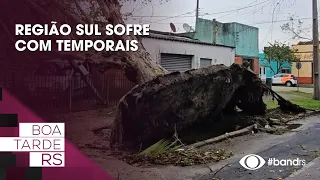 Southern region suffers from storms