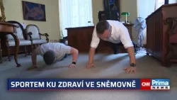 Poslanci si to rozdali v klicích, ukazuje video. Jak vážně myslí vláda výzvy ke sportování?