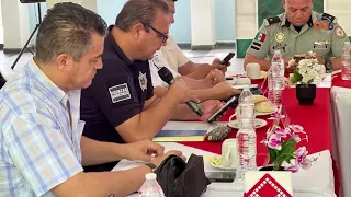 Clara Bello participa en mesa regional por la paz y seguridad de Costa Grande