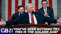 BREAKING: Donald Trump HAILS GOLDEN AGE of America in State of Union Address as Democrat BOOTED out BREAKING: Donald Trump HAILS GOLDEN AGE of America in State of Union Address as Democrat BOOTED out