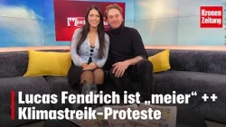 Lucas Fendrich ist „meier“ ++ Klimastreik-Proteste | KRONE ZU MITTAG