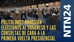 Politólogos analizan elecciones al Congreso y las consultas de cara a la primera vuelta presidencial
