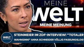 GERMANY: Steinmeier in ZDF interview! "Total madness!" Anna Schneider completely stunned!