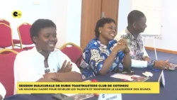Inaugural Session of Rubis TOASTMASTERS CLUB Cotonou: A New Setting to Reveal Talent