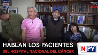 Patients of the INCAN speak out
