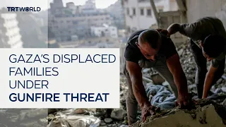 Displaced Palestinians face gunfire near Israeli buffer zone
