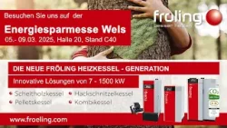 Fröling auf der Energiesparmesse Wels!