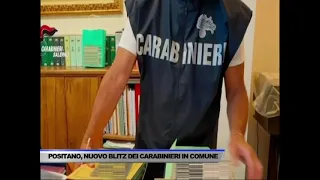 POSITANO, NUOVO BLITZ DEI CARABINIERI IN COMUNE - SERVIZIO TG DEL 29/08/2026