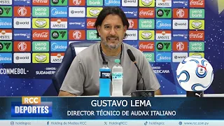 NO EXCUSES: GUSTAVO LEMA ANALYZES AUDAX ITALIANO'S DEFEAT AND ACKNOWLEDGES THE OPPONENT'S SUPERIO...