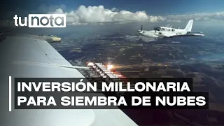 Gobierno invierte más de 20 millones de lempiras en proyecto de siembra de nubes contra la sequía