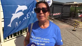 Ladispoli, the "Small Gestures, Big Crimes" campaign arrives at the beach