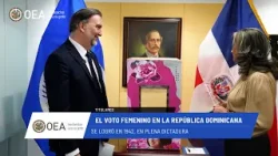 OEA News: El voto femenino en la República Dominicana se logró en 1942. 26 de enero de 2026.