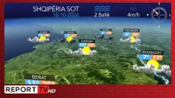 Vranësira dhe reshje shiu në pjesën më të madhe të territorit, parashikimi i motit për sot!