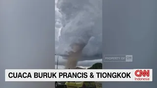 Tornado Raksasa Terjang Prancis Selatan, 39 Warga Terluka dan Ribuan Rumah Rusak