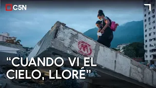 SOBREVIVIÓ con su BEBÉ bajo los ESCOMBROS | TERREMOTOS en VENEZUELA