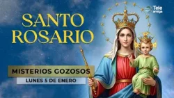 SANTO ROSARIO de Hoy ? Lunes 5 de Enero 2026 ? Misterios Gozosos ? Teleamiga