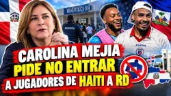 Carolina Mejía takes a stand regarding statements by Haitian players