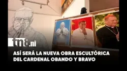 Nicaragua rendirá homenaje al Cardenal Obando y Bravo con una escultura monumental