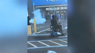Tear gas deployed as demonstrators protest police shooting of toddler outside Mississippi Walmart