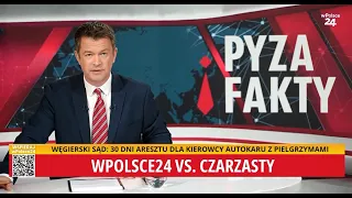 Obraża dziennikarzy i łamie prawo prasowe! Telewizja wPolsce24 vs.Czarzasty! PYZA I FAKTY
