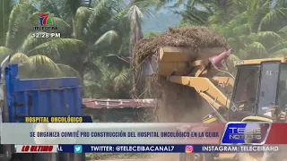 Committee organized for the construction of the oncology hospital in La Ceiba
