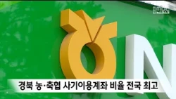 Gyeongbuk Agricultural and Livestock Cooperative Accounts Have Nation's Highest Rate of Fraud Use