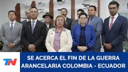 Colombia y Ecuador establecen condiciones para levantar sanciones comerciales